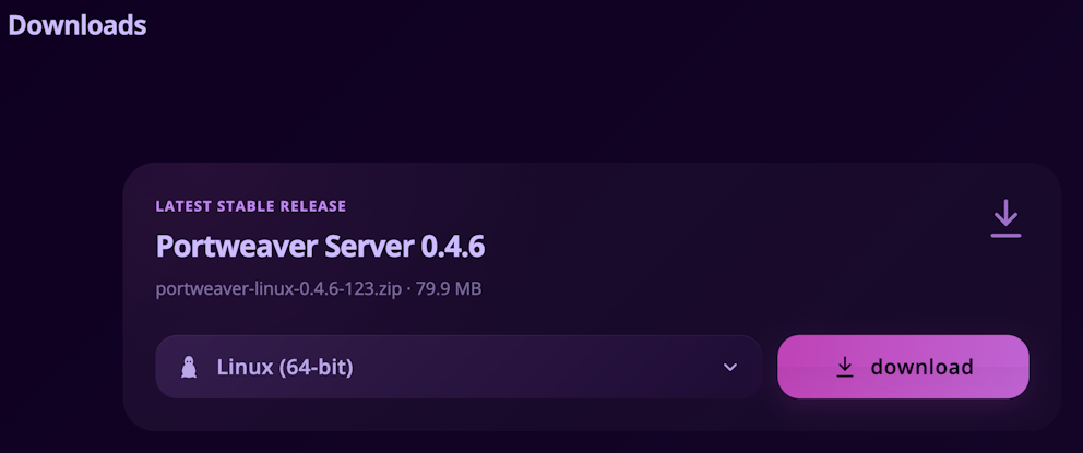 Download Portweaver