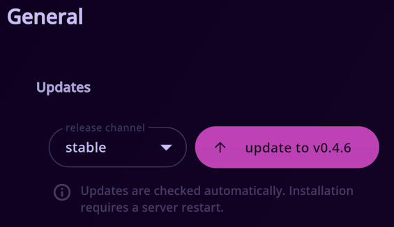 Update Portweaver