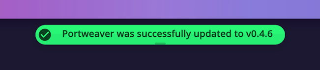 Successful Install